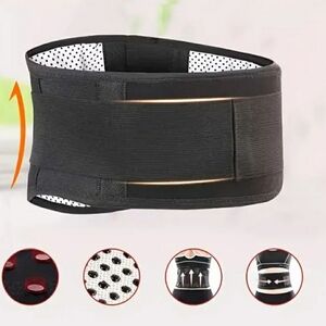 Lumbar Support Belt lg - comfortable back support, Adjustable belt.